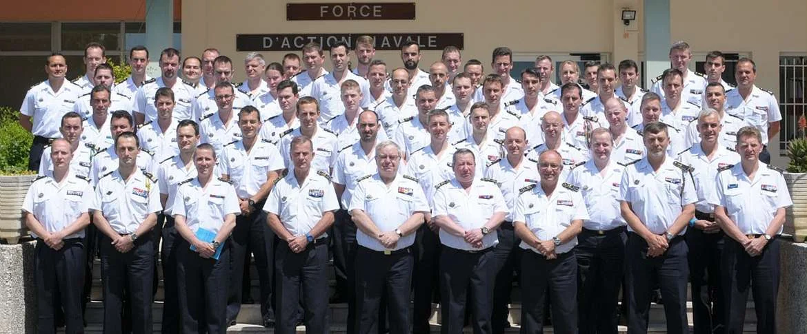 Les participants au stage futurs commandants 2015