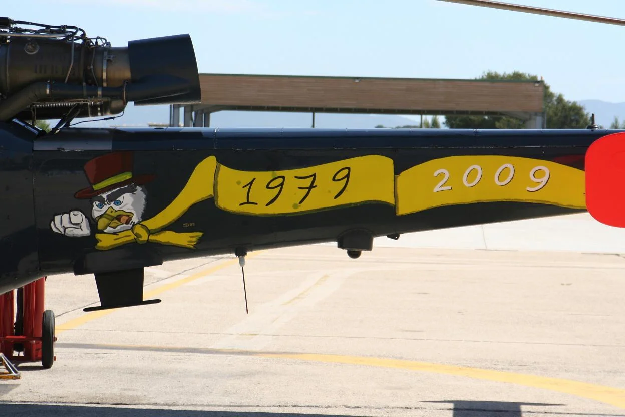 L'Alouette III redécorée