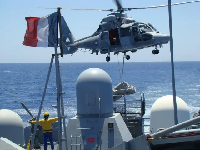 Ravitaillement par hélicoptère