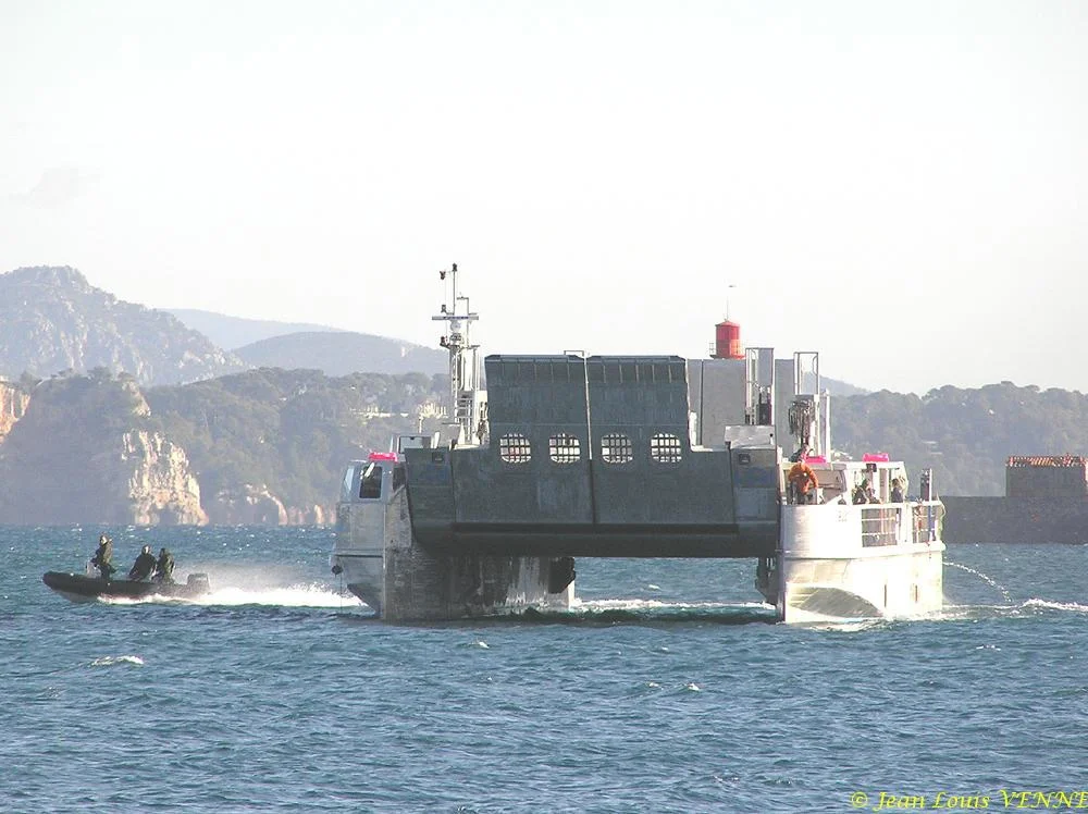 Essais du LCAT à St Mandrier sur Mer