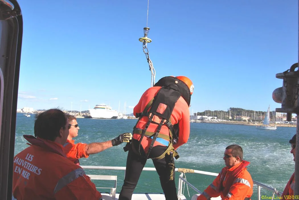 Descente du plongeur