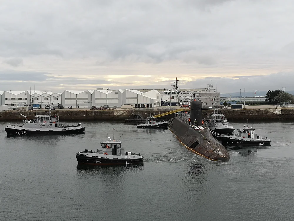 L'ex-SNLE Le Foudroyant