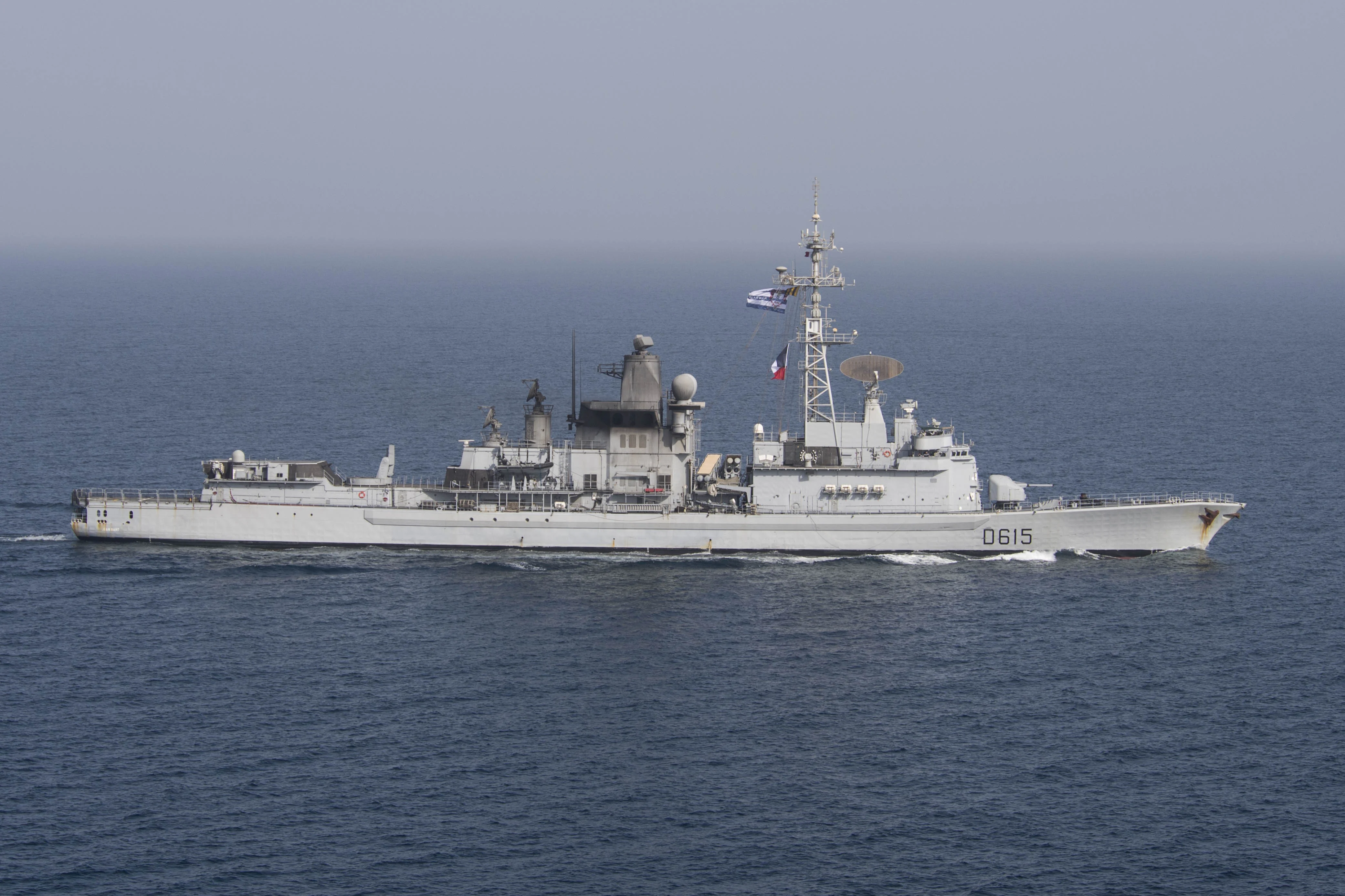 La frégate Jean Bart dans le golfe d'Oman