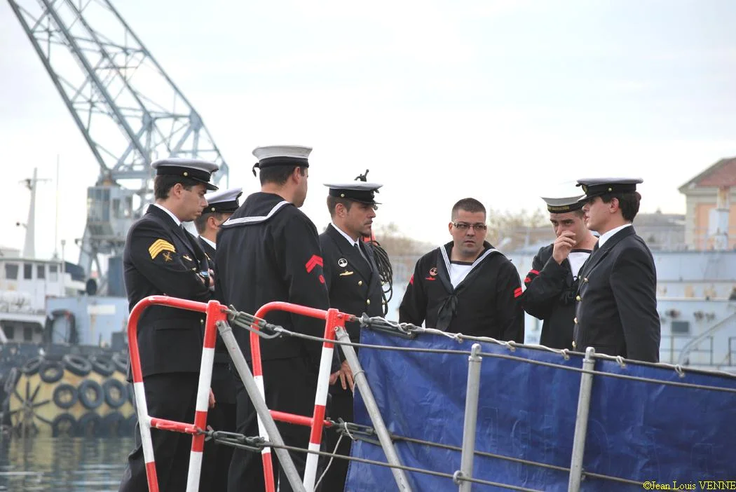 Des membres d'équipage