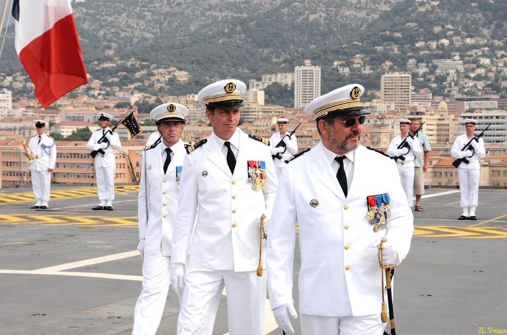 Prise de commandement du BPC Mistral