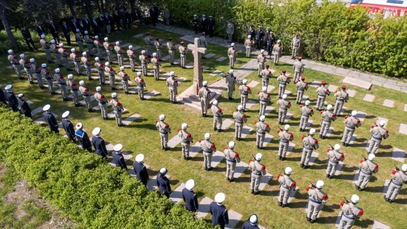 Cérémonie de mémoire à Narvik