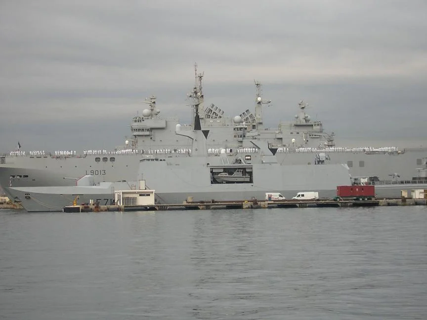 Le port militaire de Toulon
