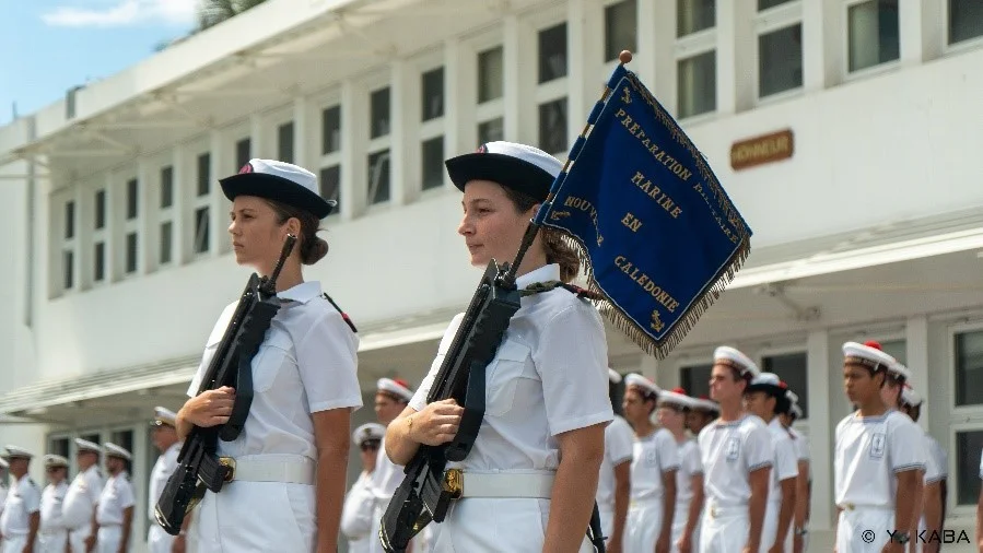 Cérémonie de clôture de la Préparation militaire Marine (PMM) de Nouméa