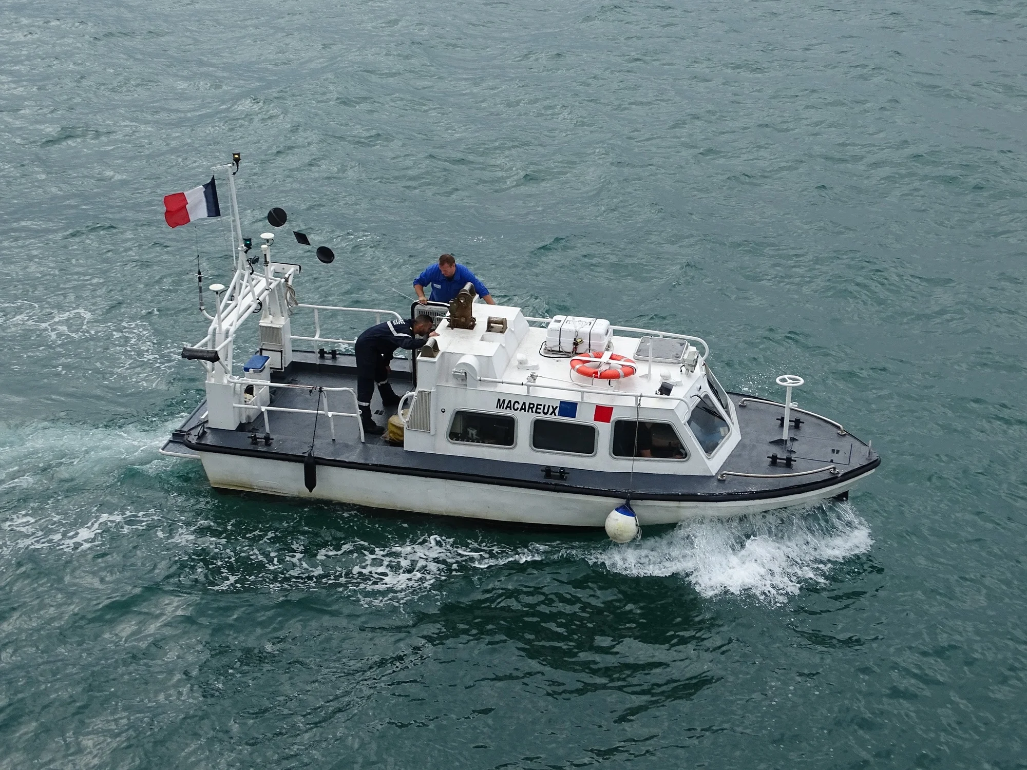 La vedette hydrographique Macareux