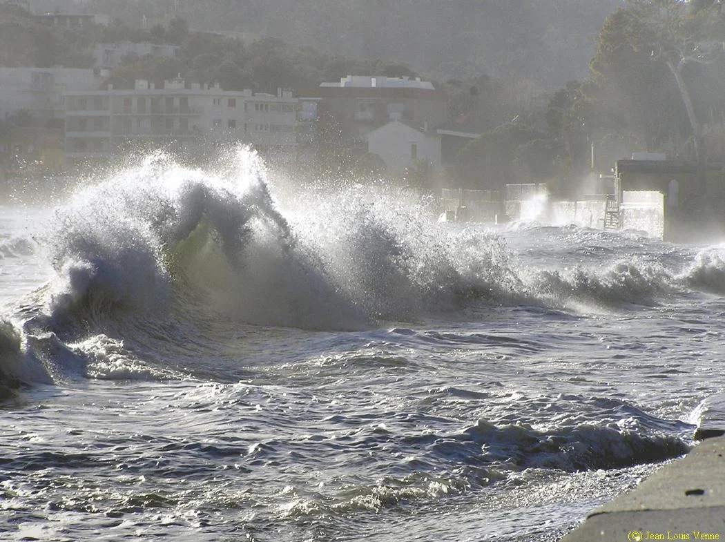 Tempête sur la côte varoise