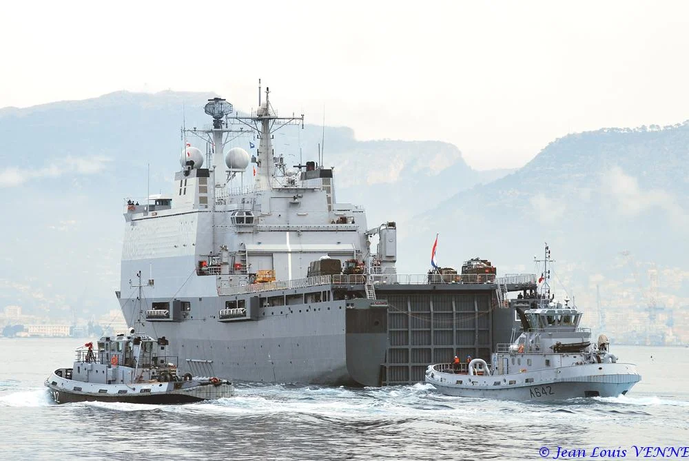 Arrivée à Toulon du Rotterdam