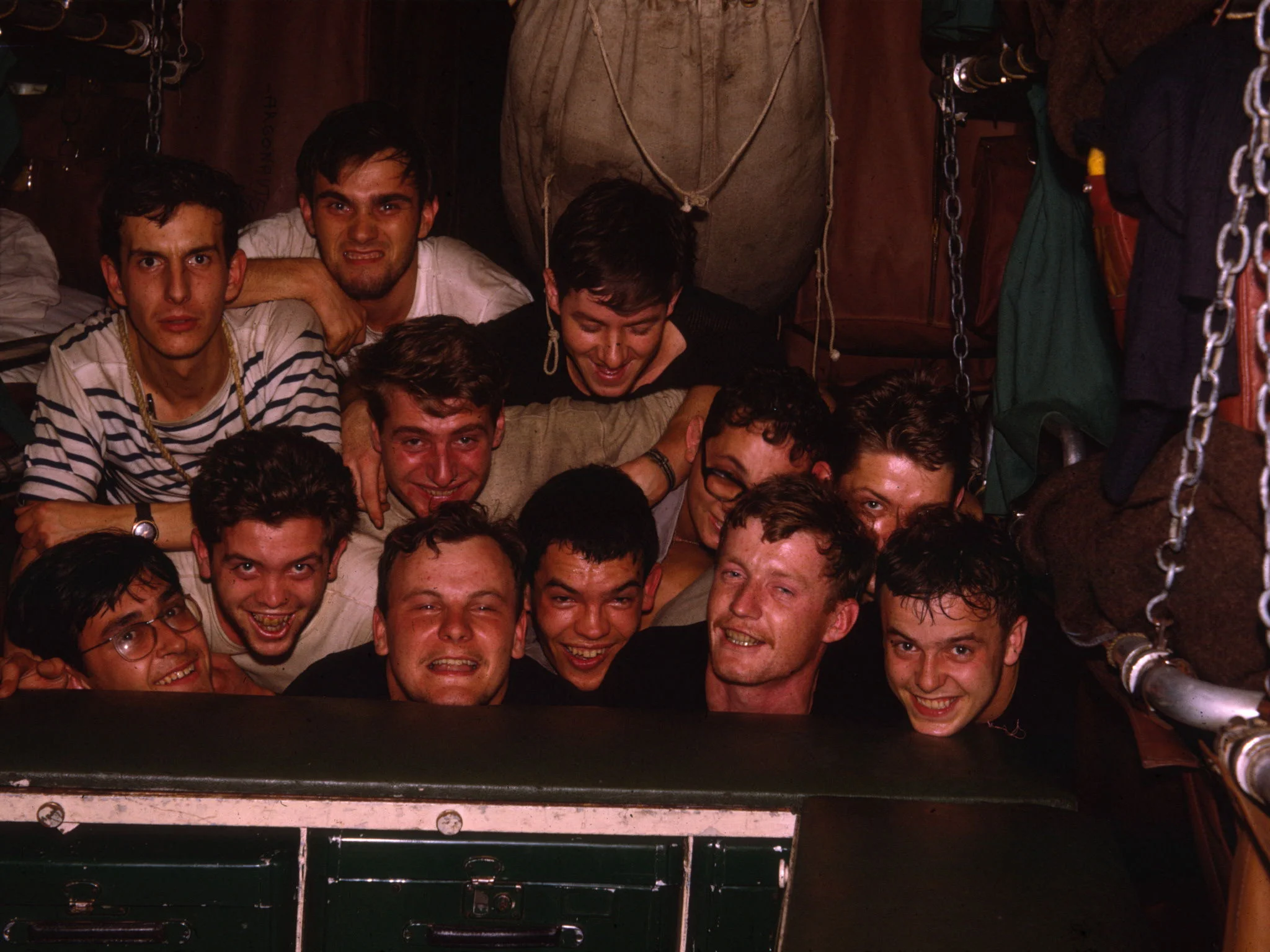 Fin du poste de propreté à l'avant