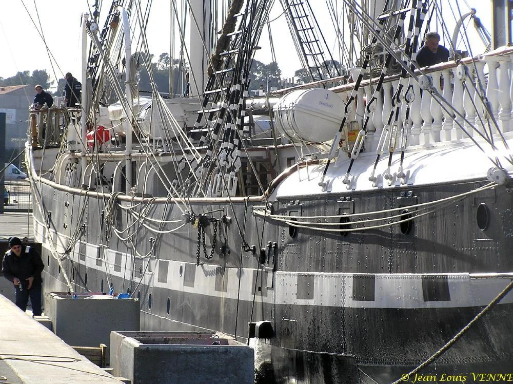 Hivernage à La Seyne sur Mer pour le Bélem et son équipage