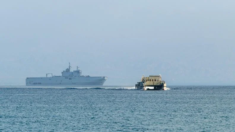 Exercice de débarquement