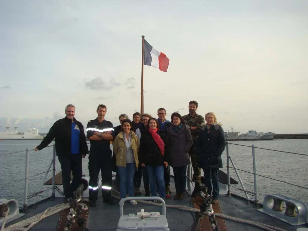 L’association Archipel 29 à bord du CMT Andromède