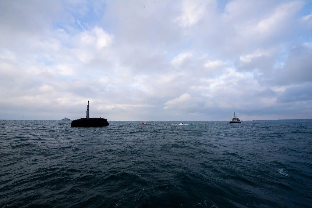 Première plongée du sous-marin Suffren