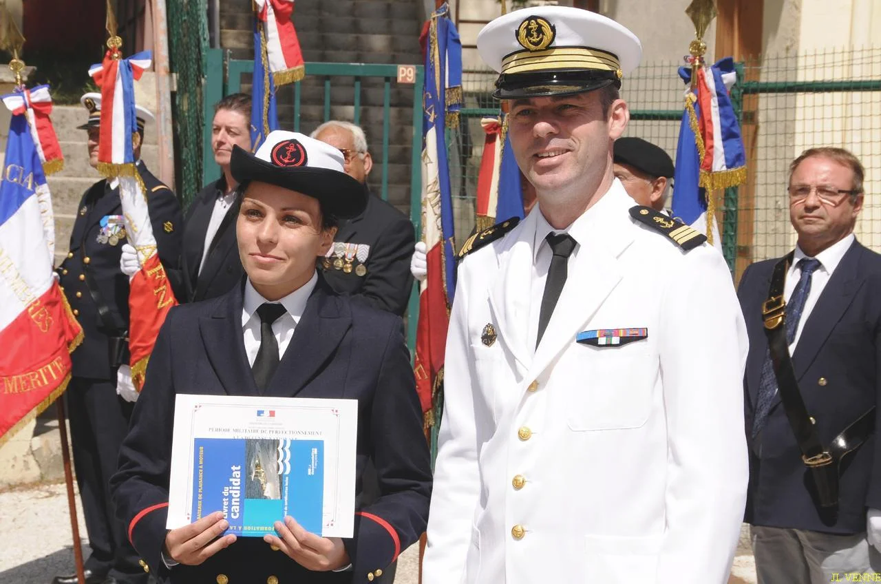 Remise des diplômes aux stagiaires de la Préparation Militaire Marine de LA SEYNE SUR MER
