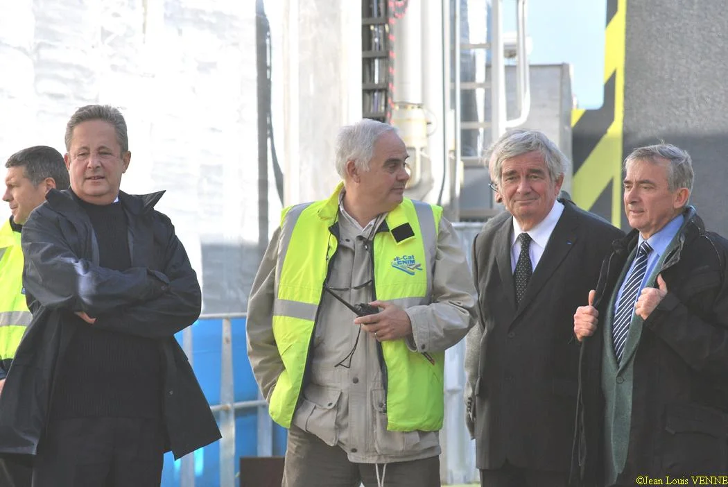 Le préfet maritime assiste à une démonstration du L-CAT