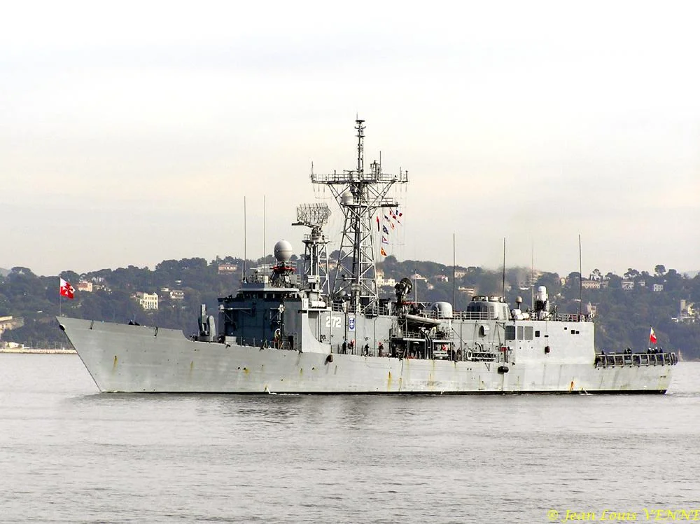 La frégate polonaise GENERAL K. PULASKI