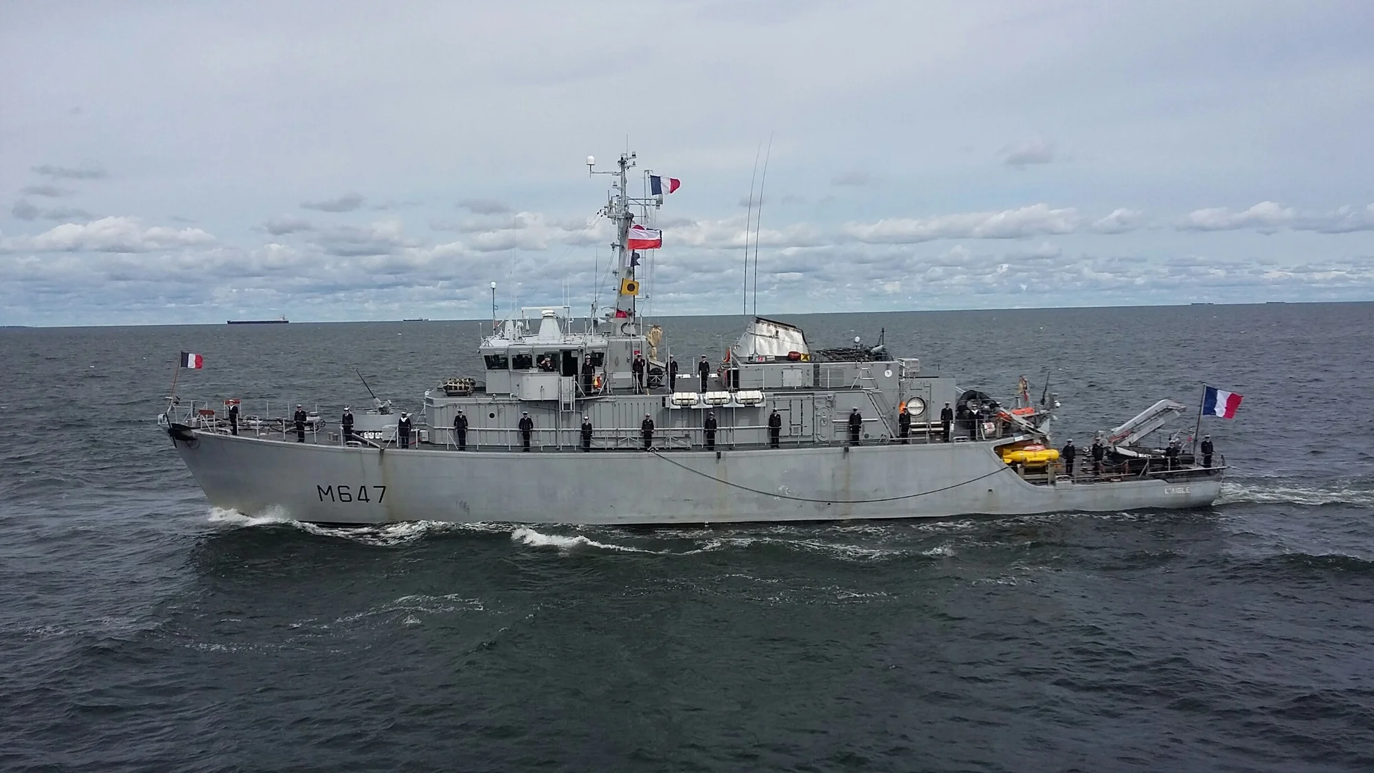 Le chasseur de mines L'Aigle