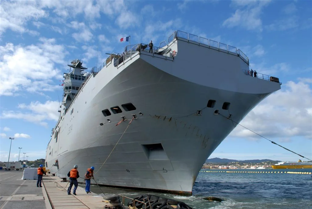 Le Tonnerre rentre à quai
