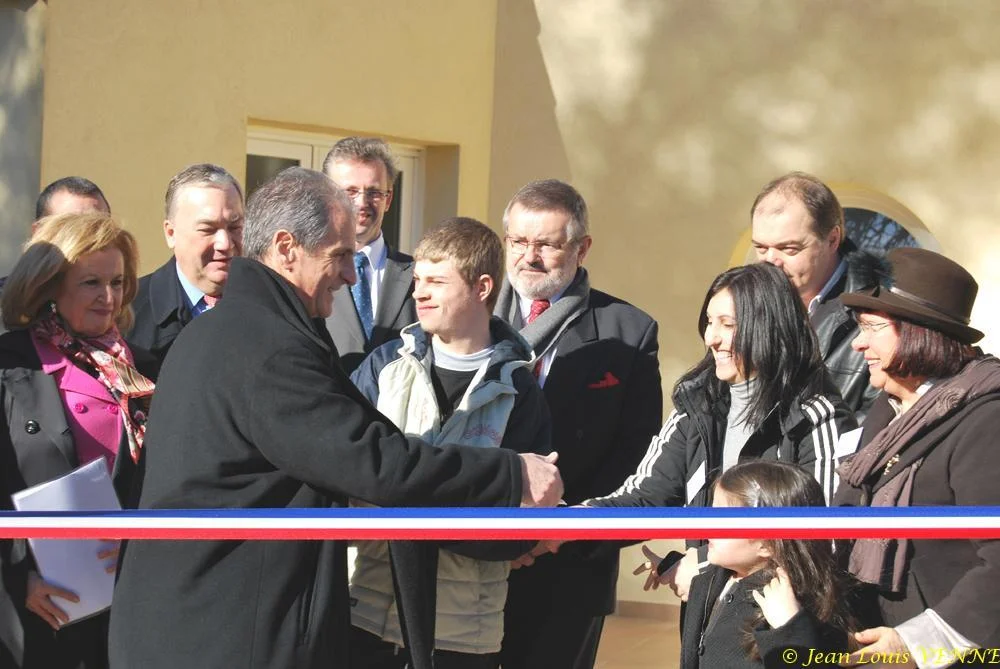 Inauguration de l’institut médico-éducatif 