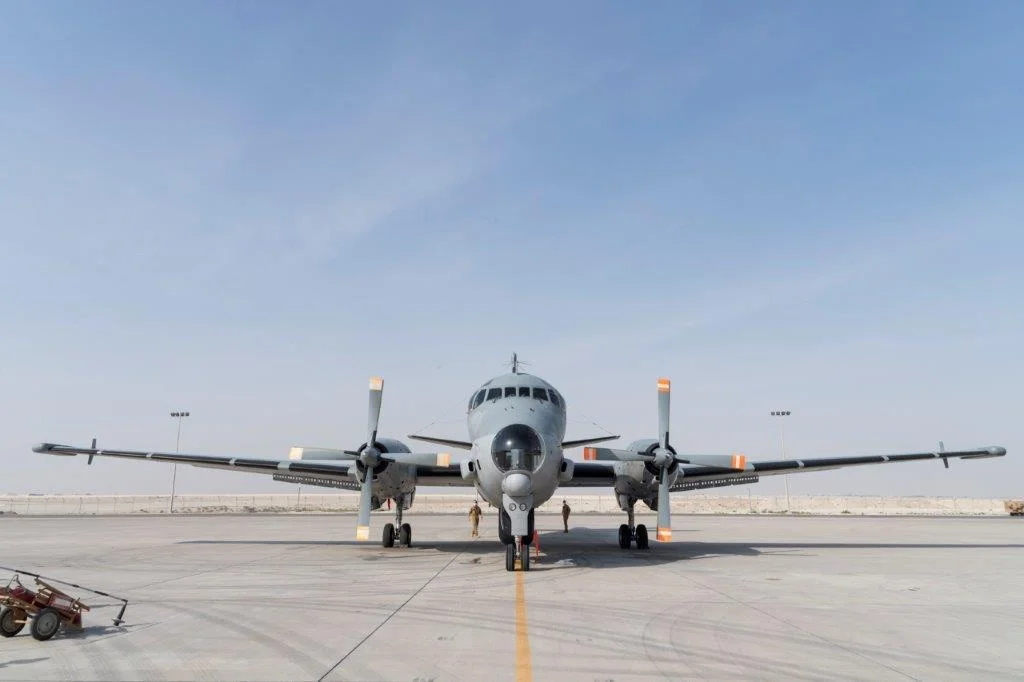 Un avion de patrouille maritime Atlantique 2 aux Emirats arabes Unis