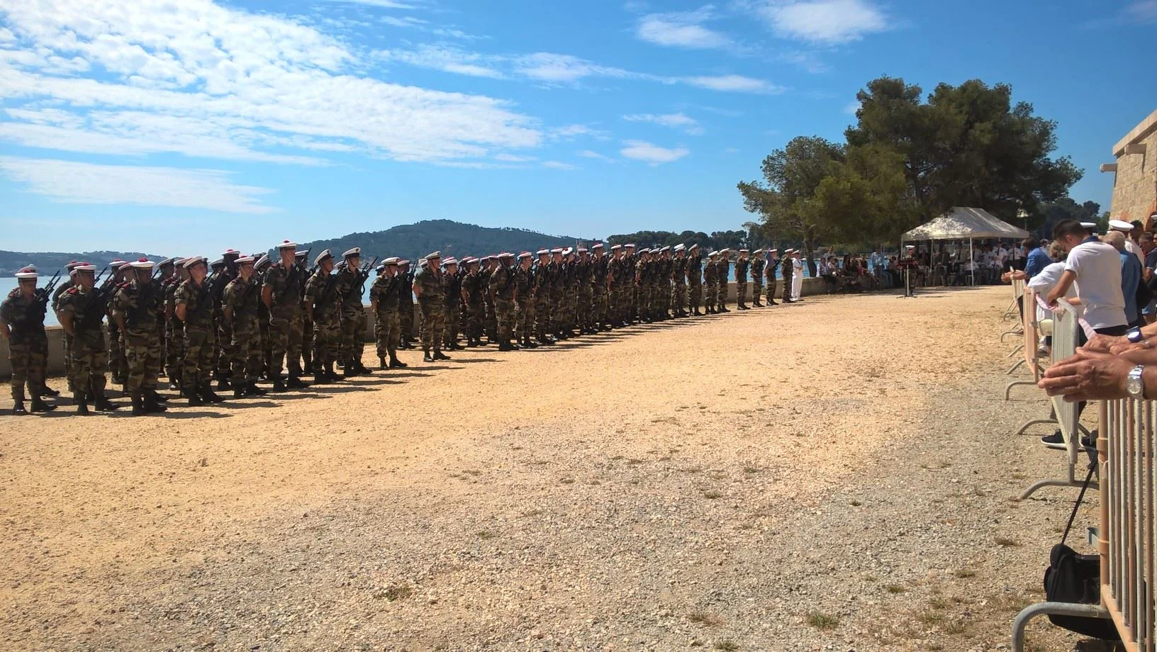 160ème anniversaire de la création de la spécialité de fusilier marin