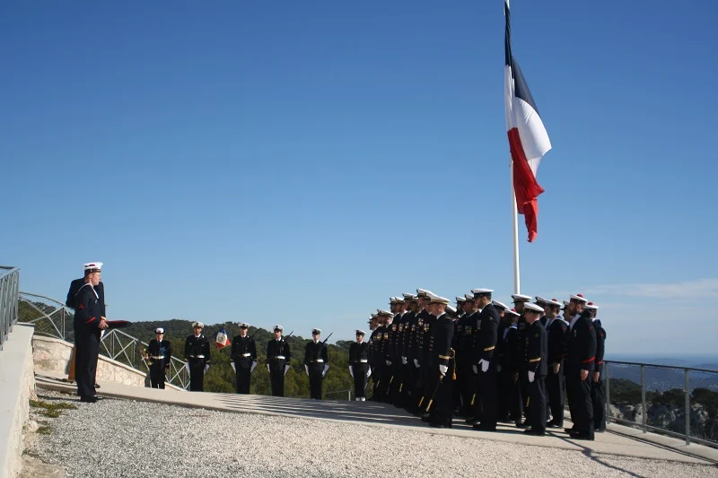 Prise de commandement de l’équipage bleu du sous-marin Perle