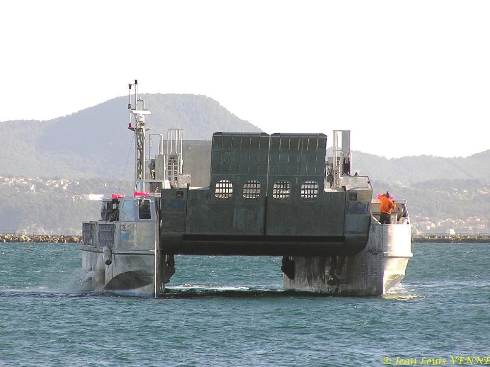 Essais du LCAT à St Mandrier sur Mer