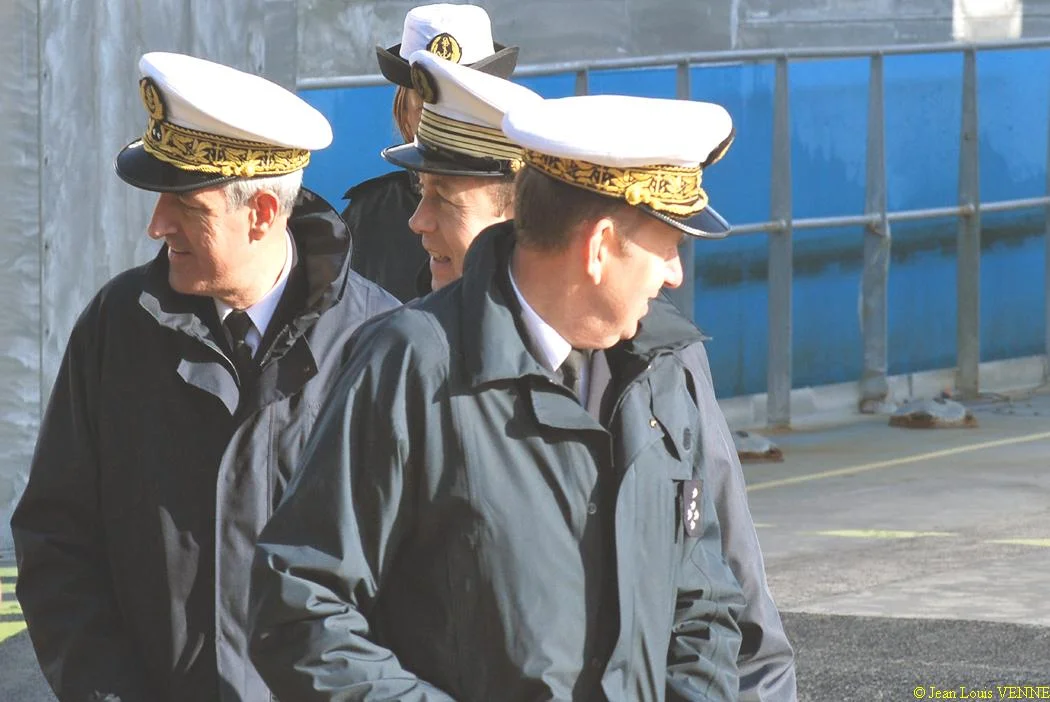 Le CEMM et les invités débarquent