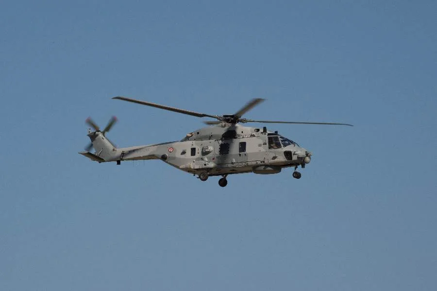 Un hélicoptère NH90