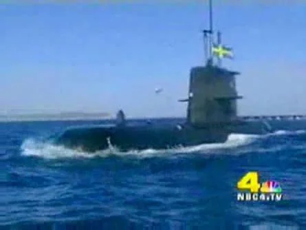 Le HMS Gorland Ã  San Diego