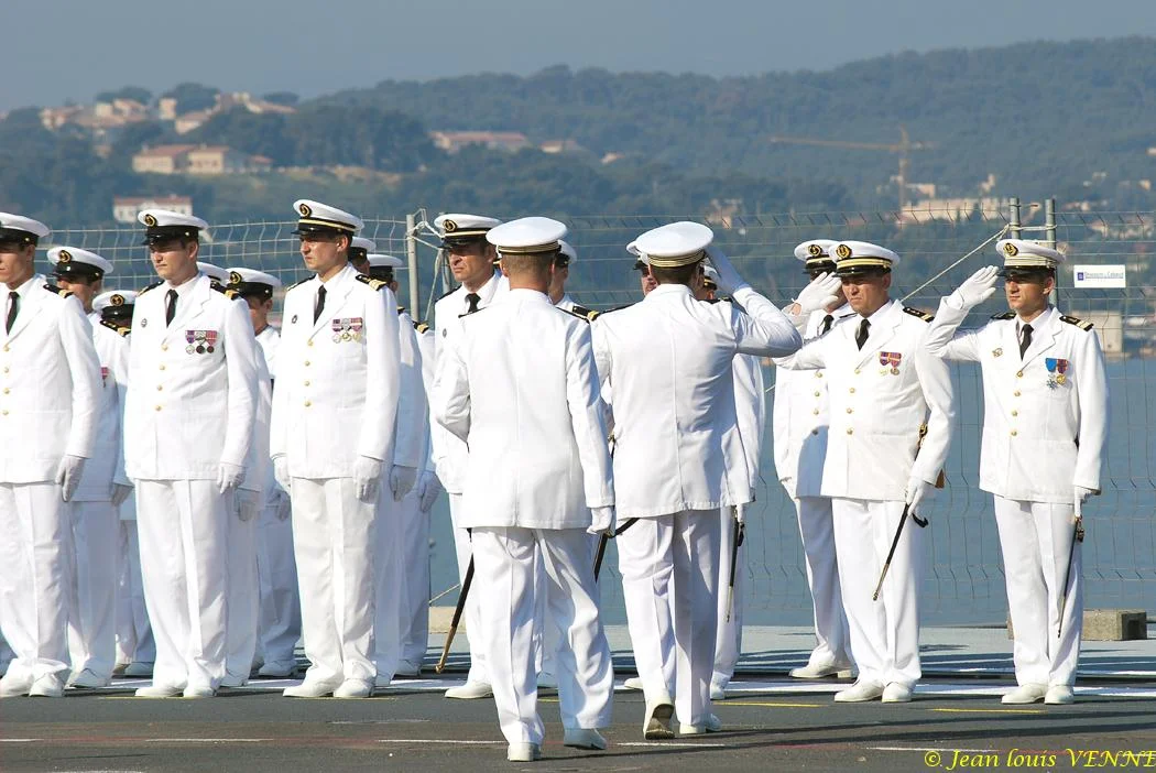 Prise de commandement du porte-avions Charles de Gaulle