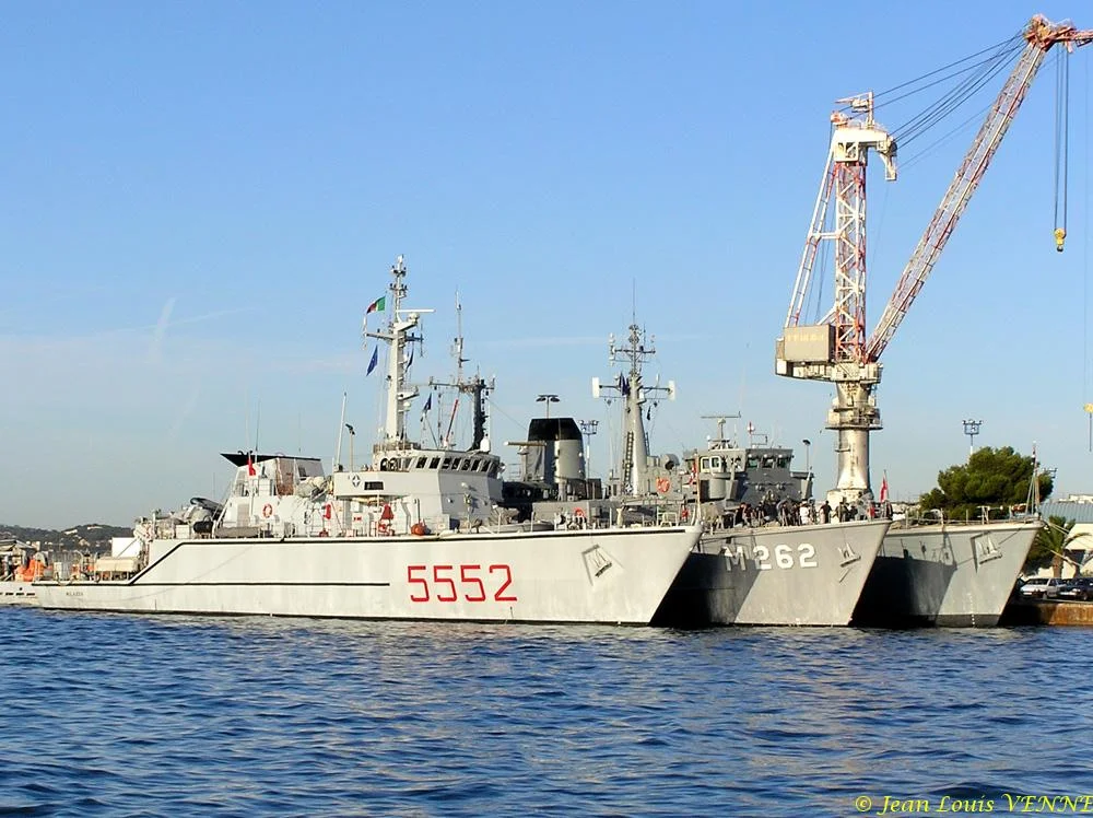 Les chasseurs de mines de l’OTAN participant à Olives Noires