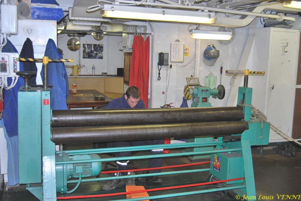 L'atelier chaudronnerie