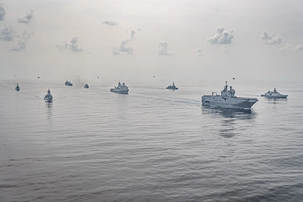 Les participants de l'exercice LA PÉROUSE