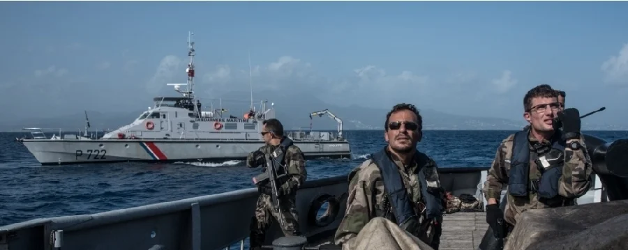 Le patrouilleur côtier de la gendarmerie maritime (PCGM) Violette