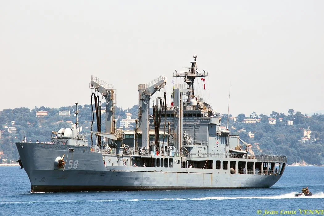 Arrivée à Toulon du bâtiment de soutien Dae Cheug