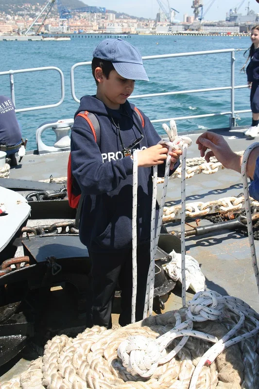 Mise en situation : atelier matelotage