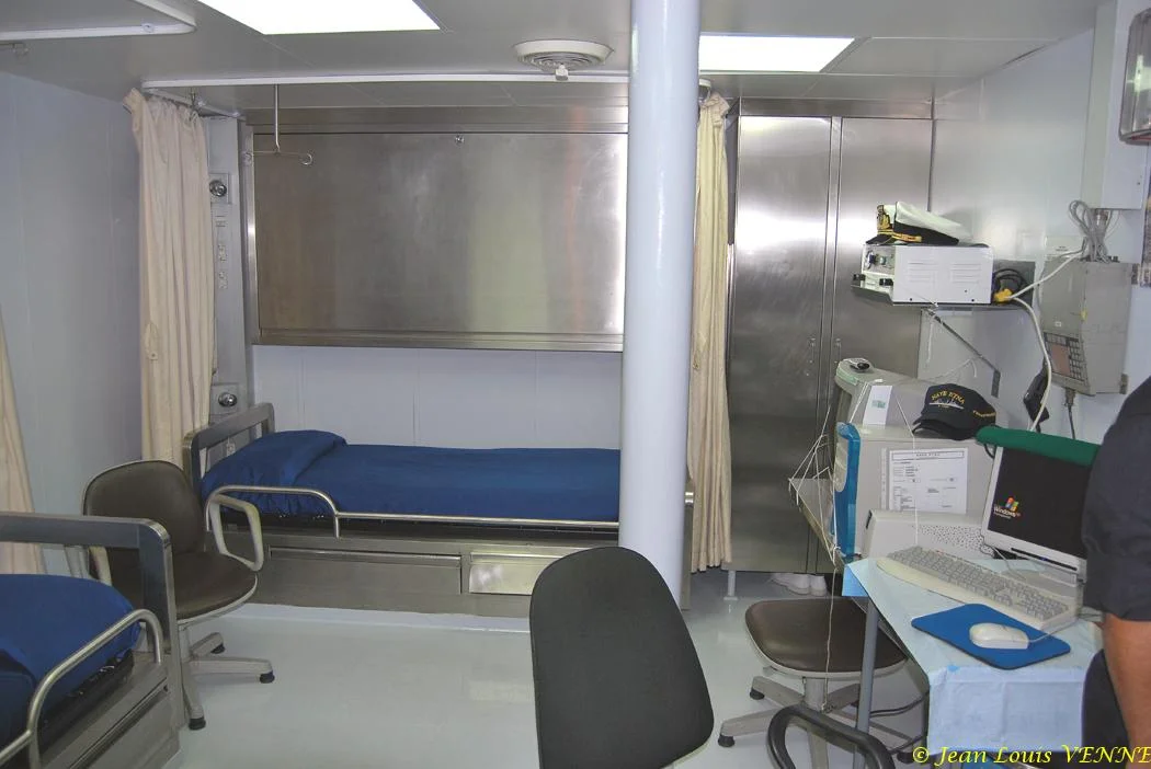 Une chambre de l'infirmerie