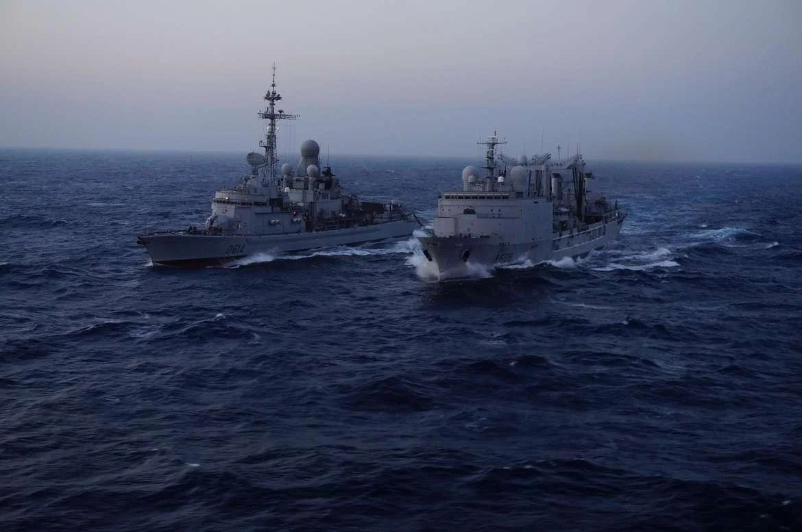 Ravitaillement à la mer