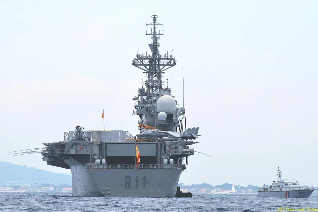 Le Principe de Asturias en rade de Hyères