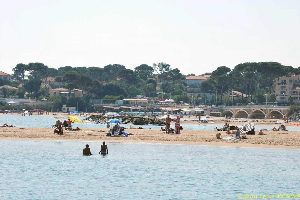 La plage de St-Aygulf