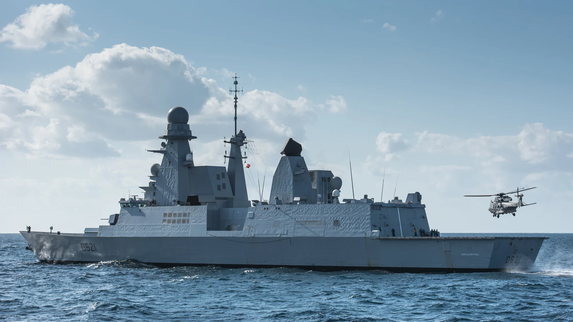 La frégate Chevalier Paul