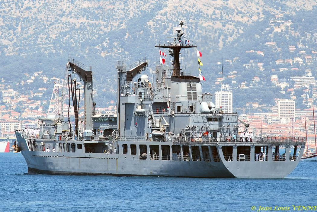 Arrivée à Toulon du bâtiment de soutien Dae Cheug