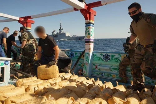 Nouvelle saisie importante pour la frégate Courbet