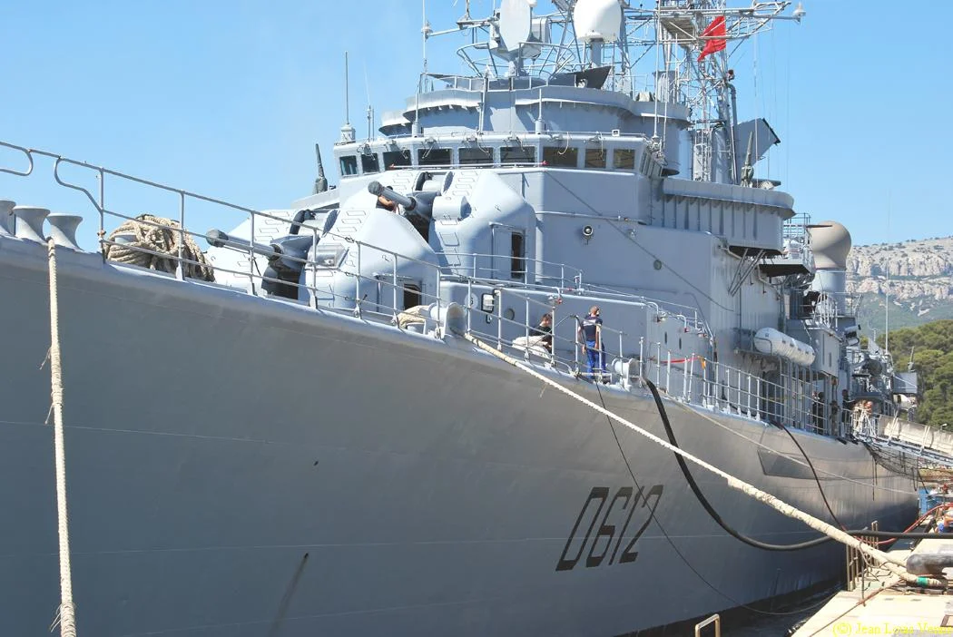 La frégate De Grasse fait escale à Toulon