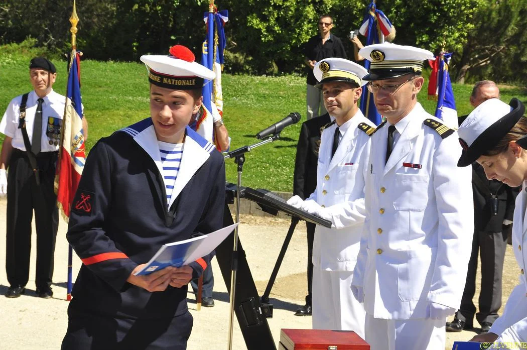 Les stagiaires de la préparation militaire marine de La Seyne-sur-mer reçoivent leur brevet