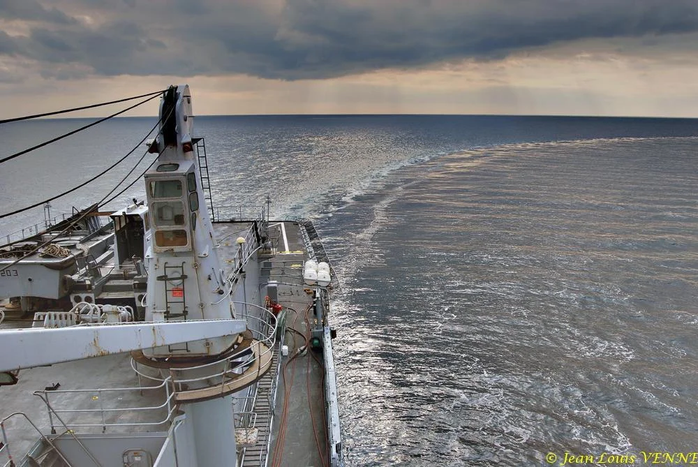 Le sillage du Jules Verne